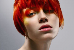 橙红色头发图片,探寻时尚潮流的焦点