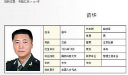 兰州军区苗华背景